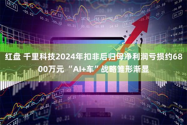 红盘 千里科技2024年扣非后归母净利润亏损约6800万元 “AI+车”战略雏形渐显