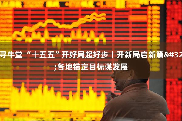 寻牛堂 “十五五”开好局起好步丨开新局启新篇 各地锚定目标谋发展