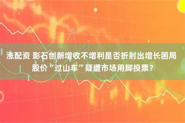 涨配资 影石创新增收不增利是否折射出增长困局 股价“过山车”疑遭市场用脚投票？