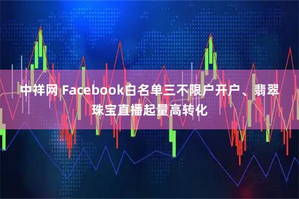 中祥网 Facebook白名单三不限户开户、翡翠珠宝直播起量高转化